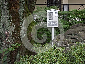 Templo tokio Japón sangre ciruela un árbol a piedra tumbas de 47 